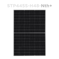Suntech 445W Half-Cell N-Type TOPCon TRANSPARENT BLACK BIFACIAL Module